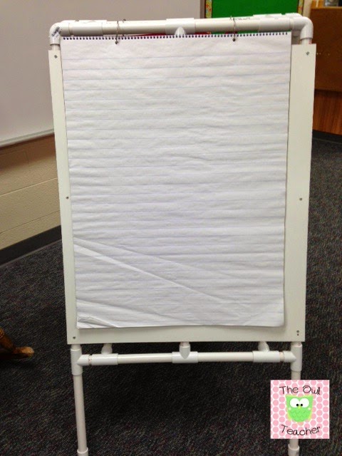 diy easel for your classroom the owl teacher chart stands for classrooms